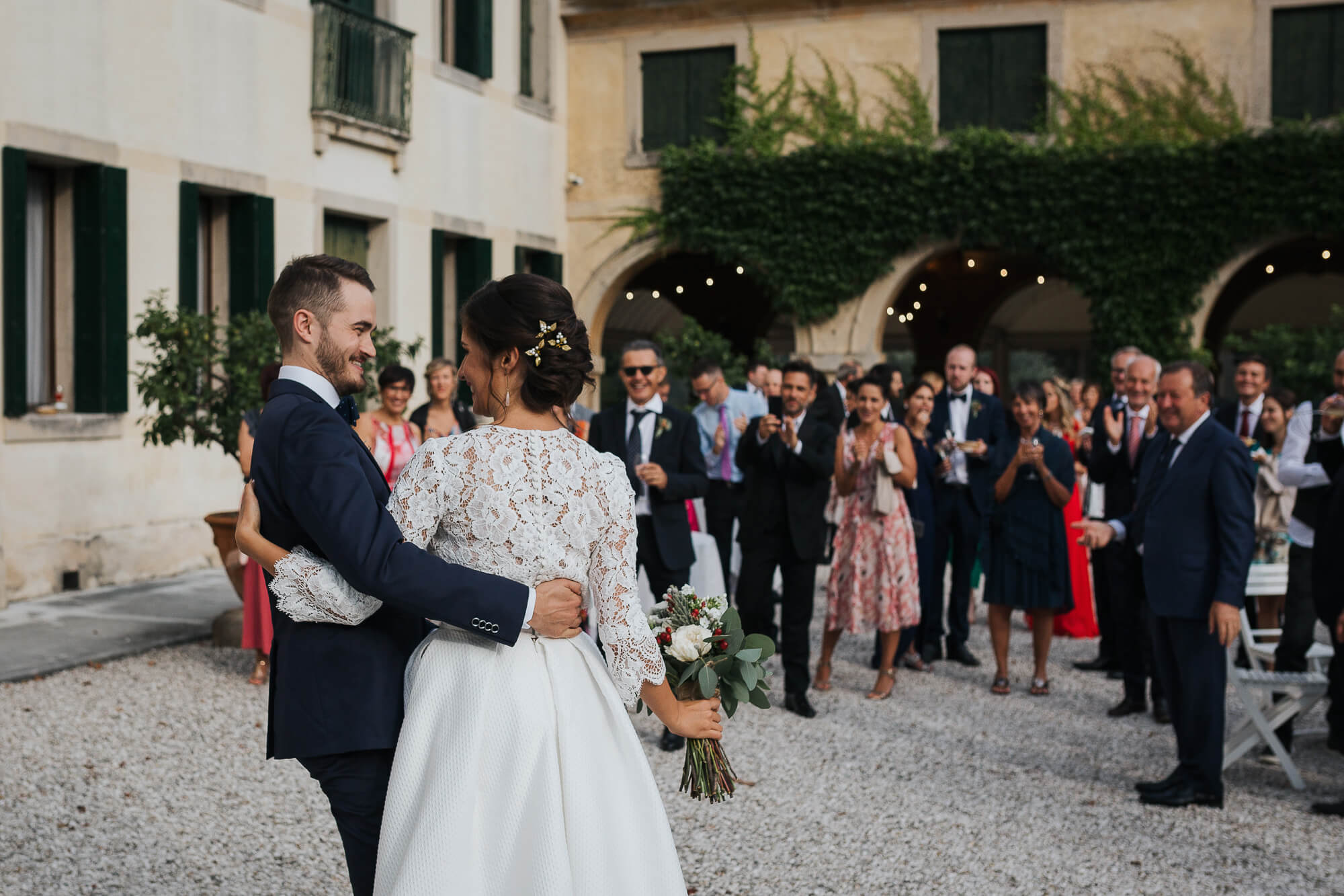 Servizio Fotografico di Matrimonio a Treviso, location Villa Lucheschi. Ecco Deborah e Niklas. Michelino Studio, fotografi professionisti di matrimonio in Veneto.