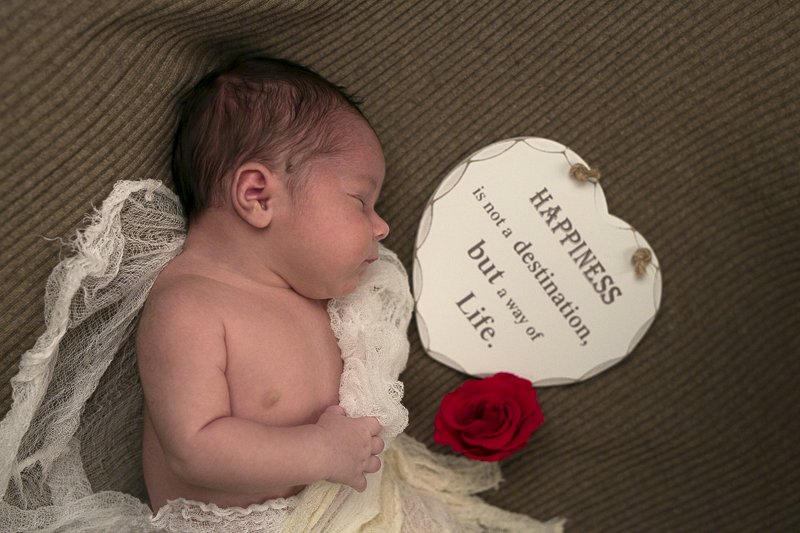 Servizio fotografico Newborn per il dolce Andrea