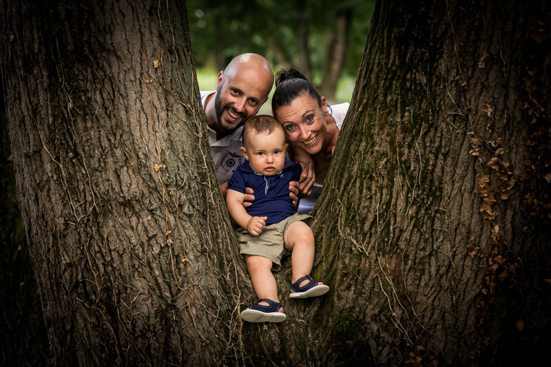 Servizio Fotografico di Famiglia in Veneto. Ecco Alessandra e Stefano. Michelino Studio, fotografo professionista per famiglie, neonati e bambini in Veneto.
