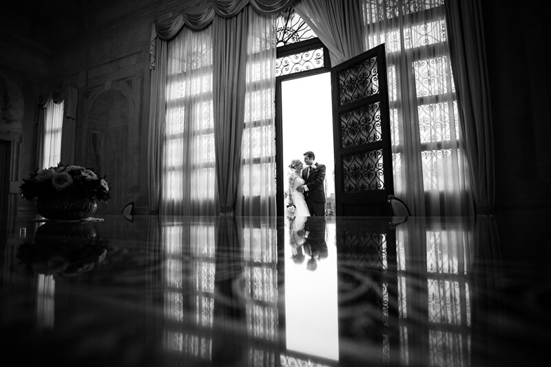 Servizio fotografico di matrimonio a Treviso, Portobuffolè, ricevimento presso Villa Giustinian. Michelino Studio, fotografo di matrimonio professionista in Veneto.