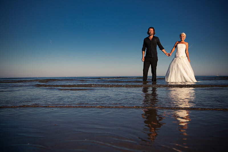 Servizio fotografico di matrimonio e Trash The dress a Jesolo. Michelino Studio, fotografo di matrimonio professionista in Veneto.
