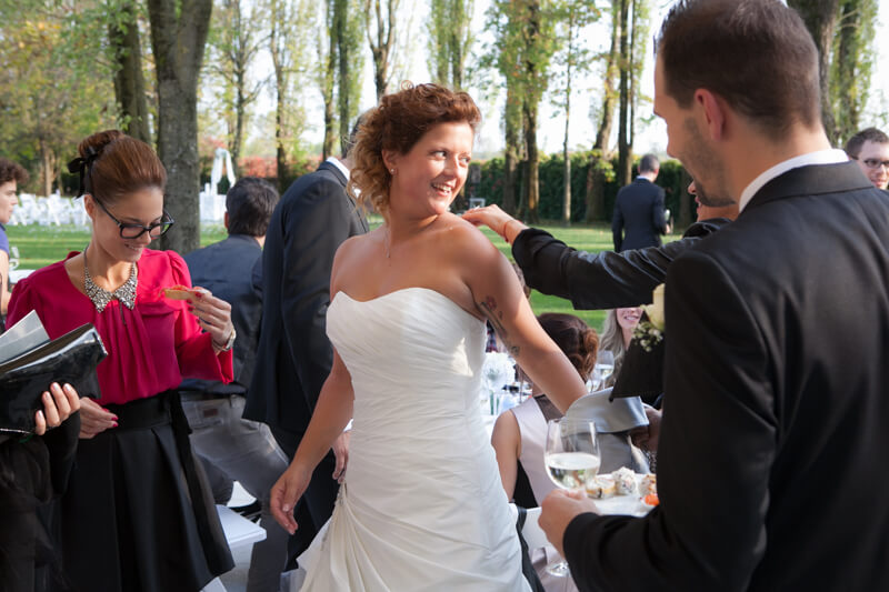 Fotografo di matrimonio a Venezia con rito civile all'americana presso Tenuta Polvaro. Michelino Studio, fotografo di matrimonio professionista in Veneto.