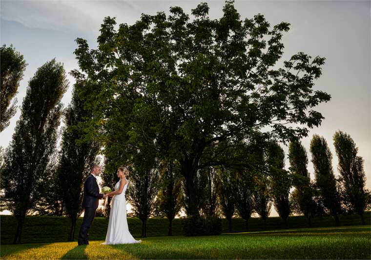 Servizio fotografico di matrimonio a Padova, ricevimento Villa Pacchierotti. Michelino Studio, fotografo di matrimonio professionista in Veneto.