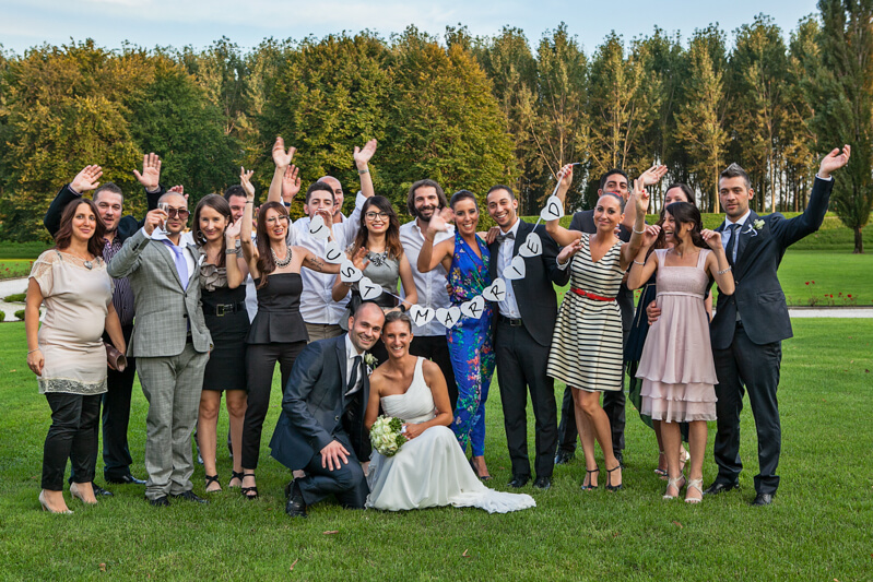 Servizio fotografico di matrimonio a Padova, ricevimento Villa Pacchierotti. Michelino Studio, fotografo di matrimonio professionista in Veneto.