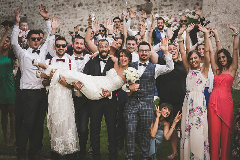 Le foto con gli invitati: come raccontare un’emozione unica