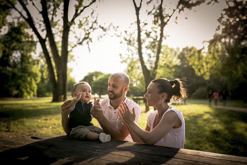 Servizio fotografico ritratti di famiglia