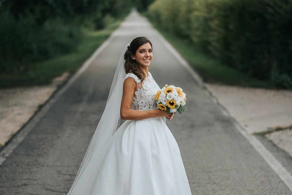 Servizio fotografico di matrimonio presso il ristorante Le Calandrine, Treviso. Camilla & Elia sposi. Michelino Studio fotografi di matrimonio professionisti a Treviso. 021