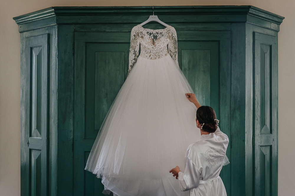 preparazione della sposa