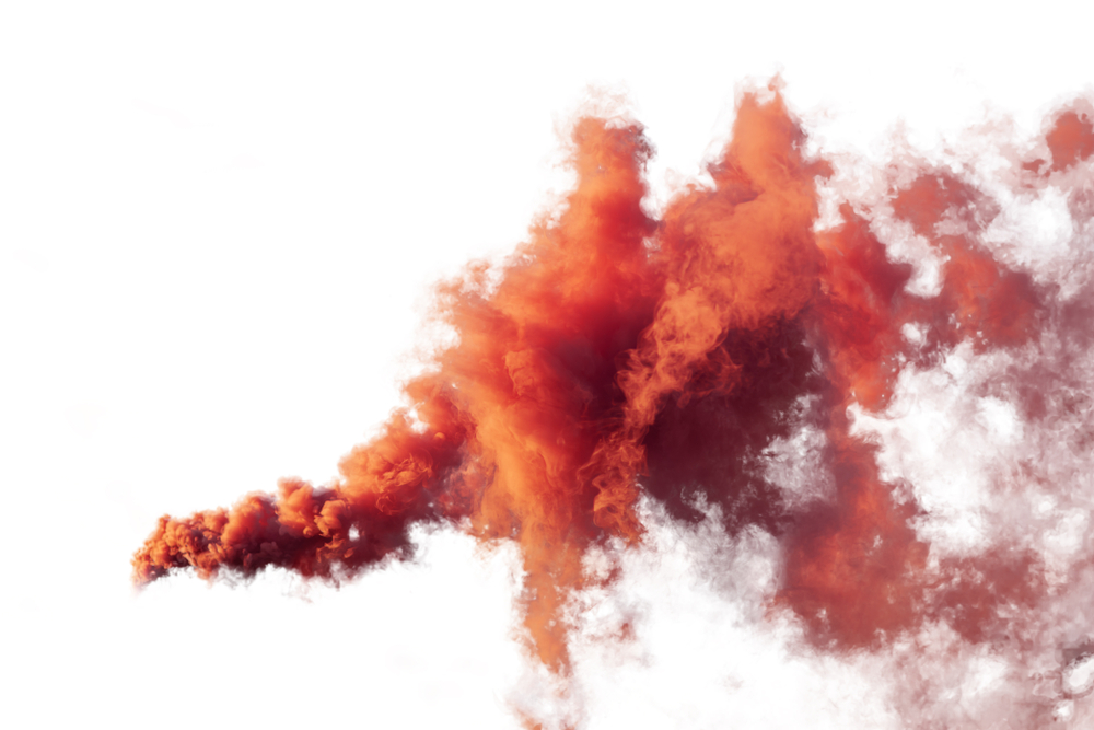 Smoke bomb: la nuvola di fumo colorato che fa tendenza